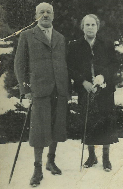 Joachim i Józefina Liebermannowie, teściowie Iro Druksa